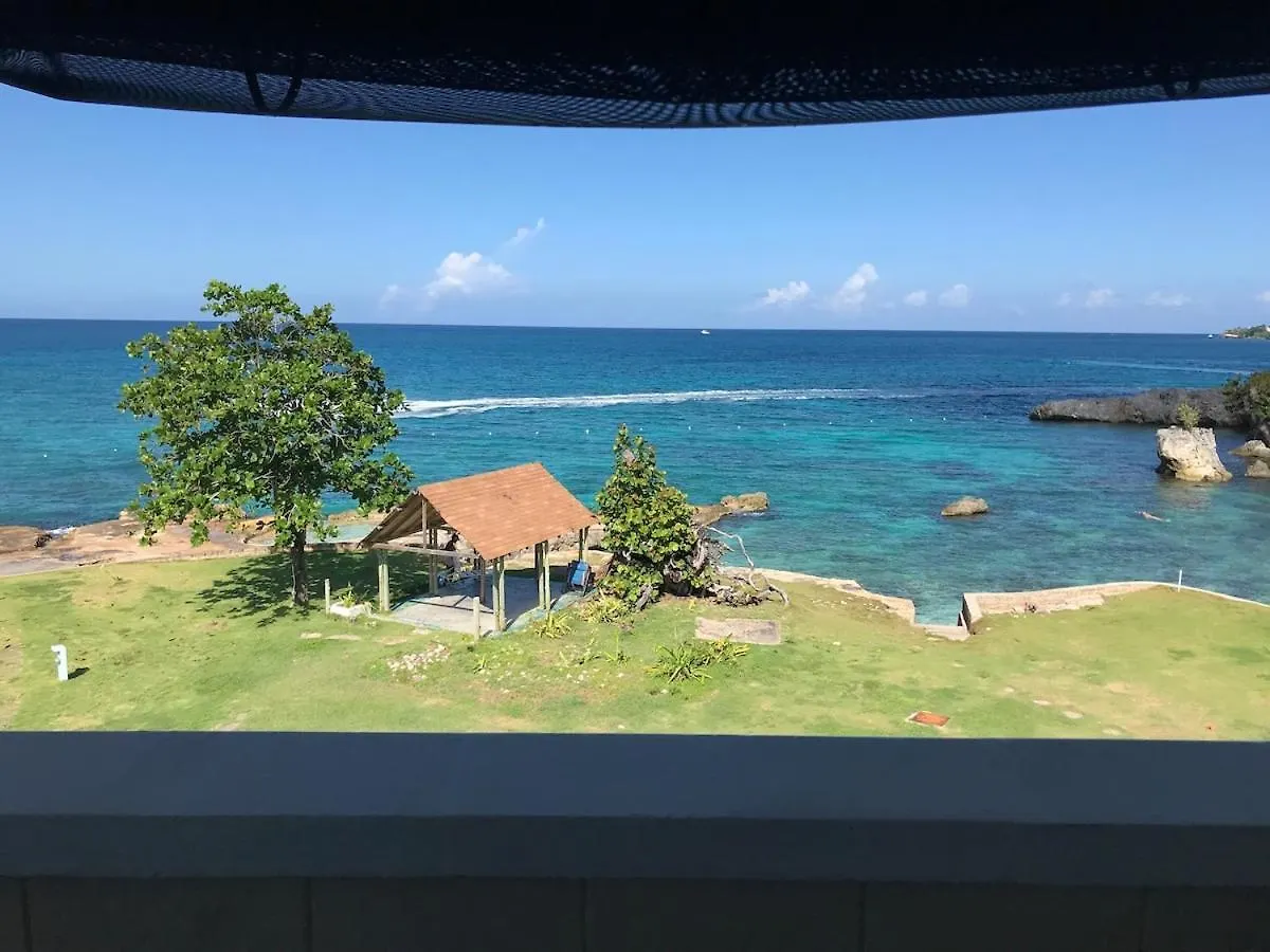 Caribbean Bliss - Oceanfront Studio With Stunning Views Negril Apartment